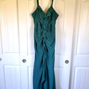 Vera Wang Green Dress